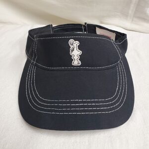 America’s Cup 34 (Yacht Racing San Francisco) Black Sun Visor Hat Adj. Mens Size